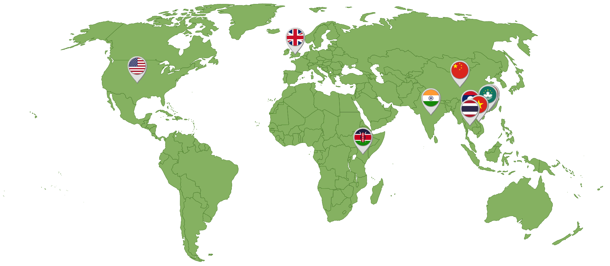 Global Partners Map